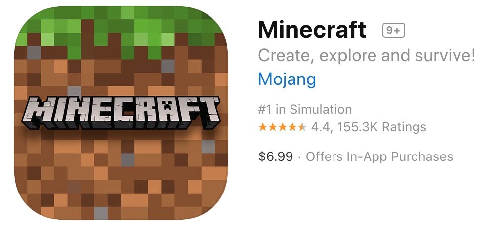 Minecraft Play Store