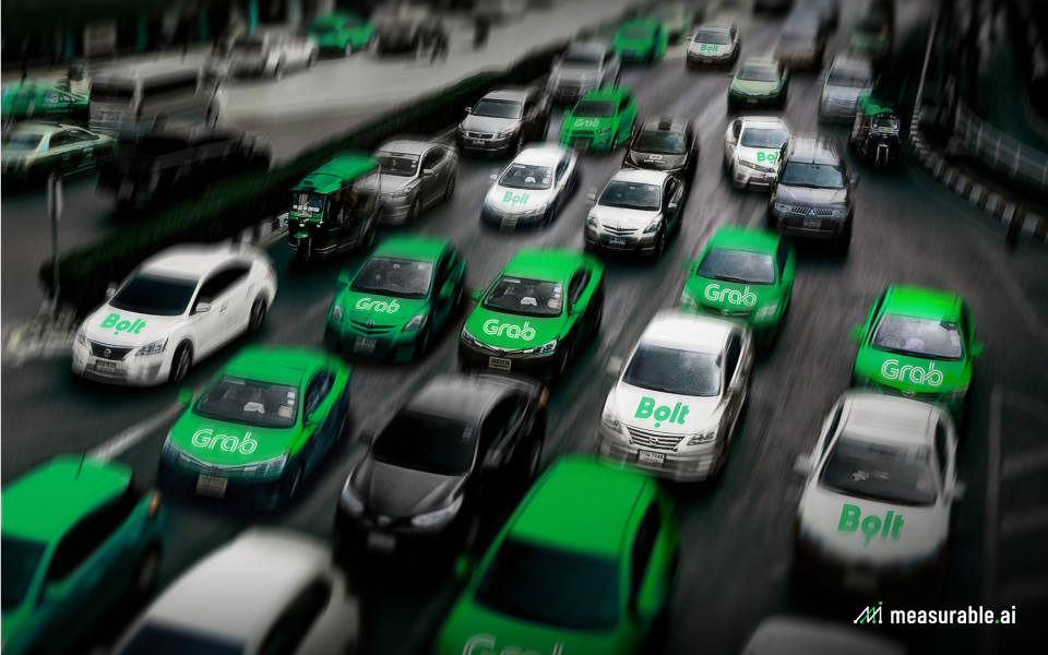 Grab vs Bolt Ridehailing Market Share in Thailand Data Insights